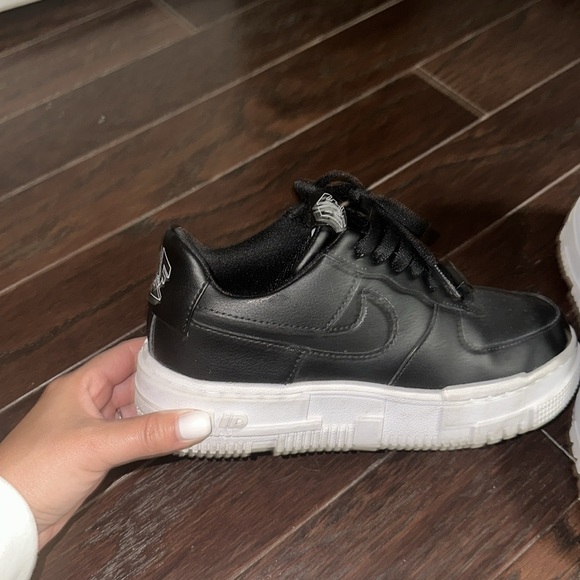 Nike AF1 Pixel leather black - Picture 6 of 13